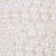 thumbnail image 1 of 25 m / Rollo de Cuentas de Perlas Cuentas de Alambre Perlas de molienda Perlas de Alambre de la Guirnalda de la Cadena de Bricolaje decoración de la Boda o Manualidades 6 mm(White) Ecomeon no, 1 of 6