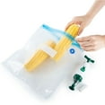 thumbnail image 3 of BPA free and FDA approved Sous Vide Bags Kit for Anova, Joule and all popular brands - 20 Reusable BPA free GREEN APRON Sous Vide Bags - 2 Sizes, 1 Hand Pump, 5 Sous Vide Clips, 2 Bag Sealing Clips, 3 of 5