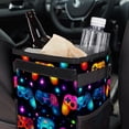 thumbnail image 6 of Game Controller Car Trash Can with Lid, Foldable Leak-Proof Car Garbage Can, Hanging Storage Bag, Car Trash Bin, 6 of 6