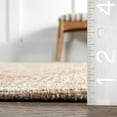 thumbnail image 4 of nuLOOM Clarinda Carved Diamond Area Rug, 4' x 6', Beige, 4 of 9