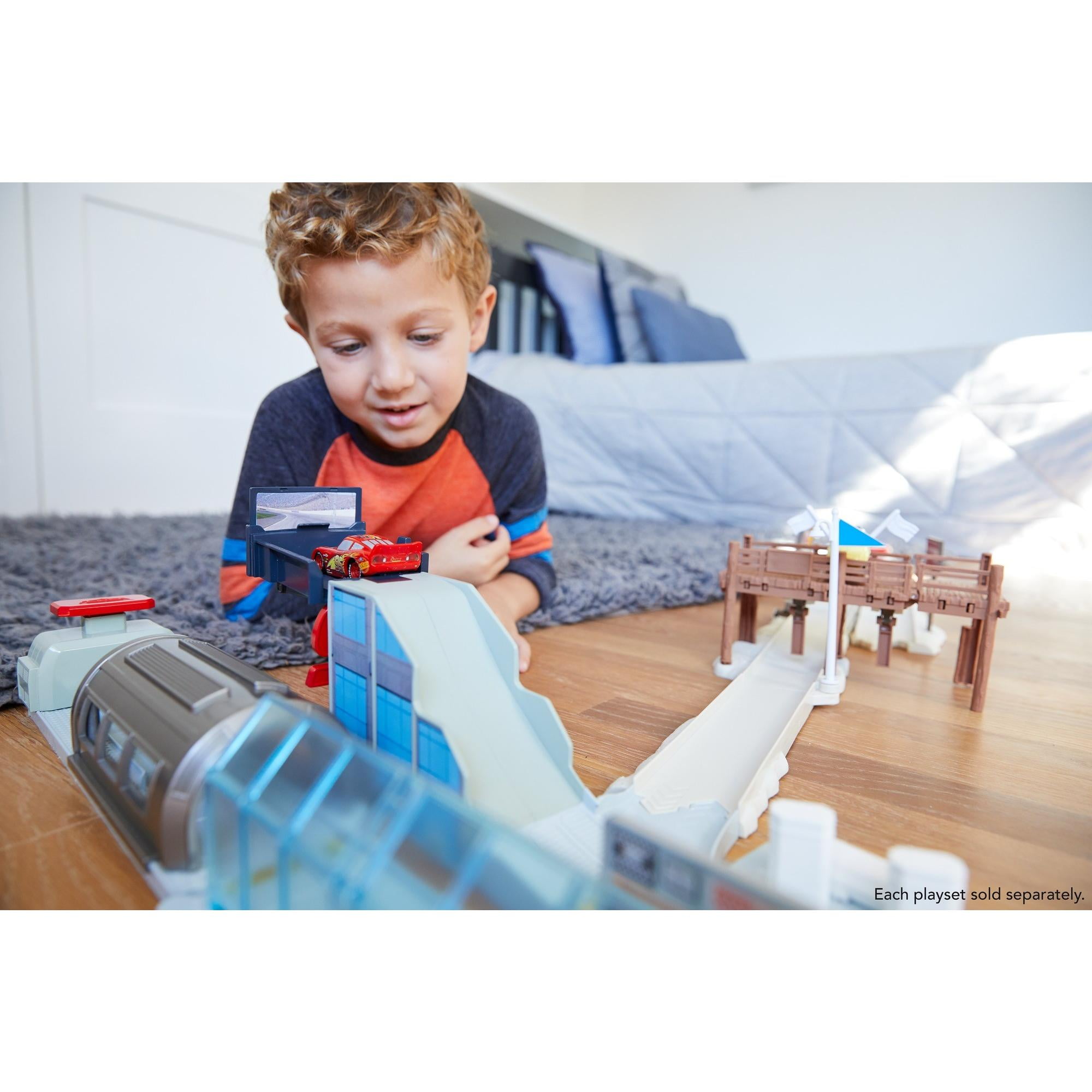 disney pixar cars 3 fireball beach run playset