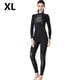 thumbnail image 2 of DivaSail Wetsuits Traje de buceo Ultrathin Secado rápido Pantalones de manga larga Cuerpo completo Traje de baño Jumpsuit Deportes transpirables Pieles de buceo Mujeres Negro 【XL】 seitruly OD003280-09, 2 of 7