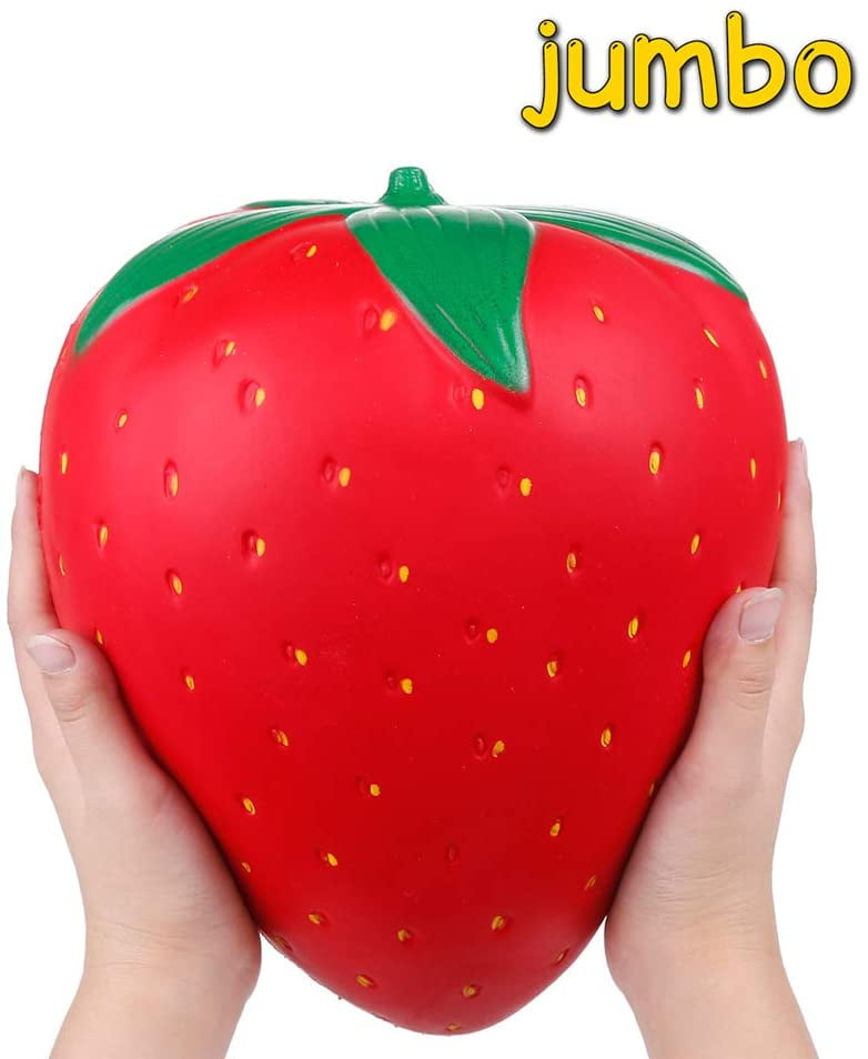 jumbo strawberry squishy