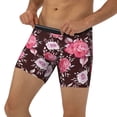 thumbnail image 2 of Sigee Rose Flowers for Men's Boxer Briefs,Moisture Wicking and Breathable Large, 2 of 9