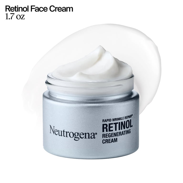 Neutrogena Wrinkle Repair Retinol Cream, 1.7 oz, Anti-Aging