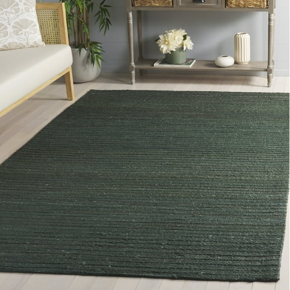 SAFAVIEH Cape Cod Eustacia Southwestern Area Rug, Sage/Natural, 4' x 4' Square