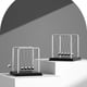 thumbnail image 3 of Naiovety Cuna Equilibrio Metal Péndulo Bola Física Ciencia Juguete ForNewton Cuna Metal Péndulo Para Oficina Decoración del hogar negro, 3 of 6