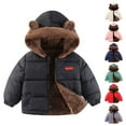 thumbnail image 3 of Otqutp Winter Coat for Baby Boys Girls Jacket Toddler Winter Coats Fashion Warm Puffer Jackets Kids Down Alternative Outerwear(Green,7-8 Years), 3 of 3