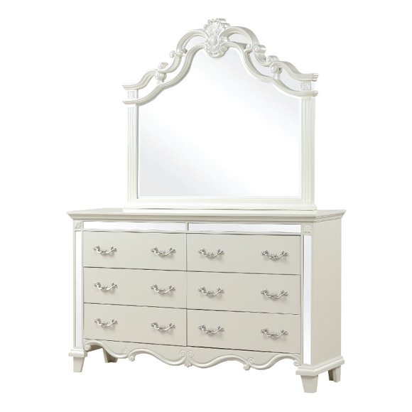 White Dresser Mirrors