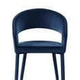 thumbnail image 2 of Jacques Velvet Navy Dining Chairs (Set of 2), 2 of 3