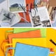 thumbnail image 3 of Bolsa de almacenamiento de papel Oxford portátil con cremallera de lona, bolsa de papel individual, 3 of 5