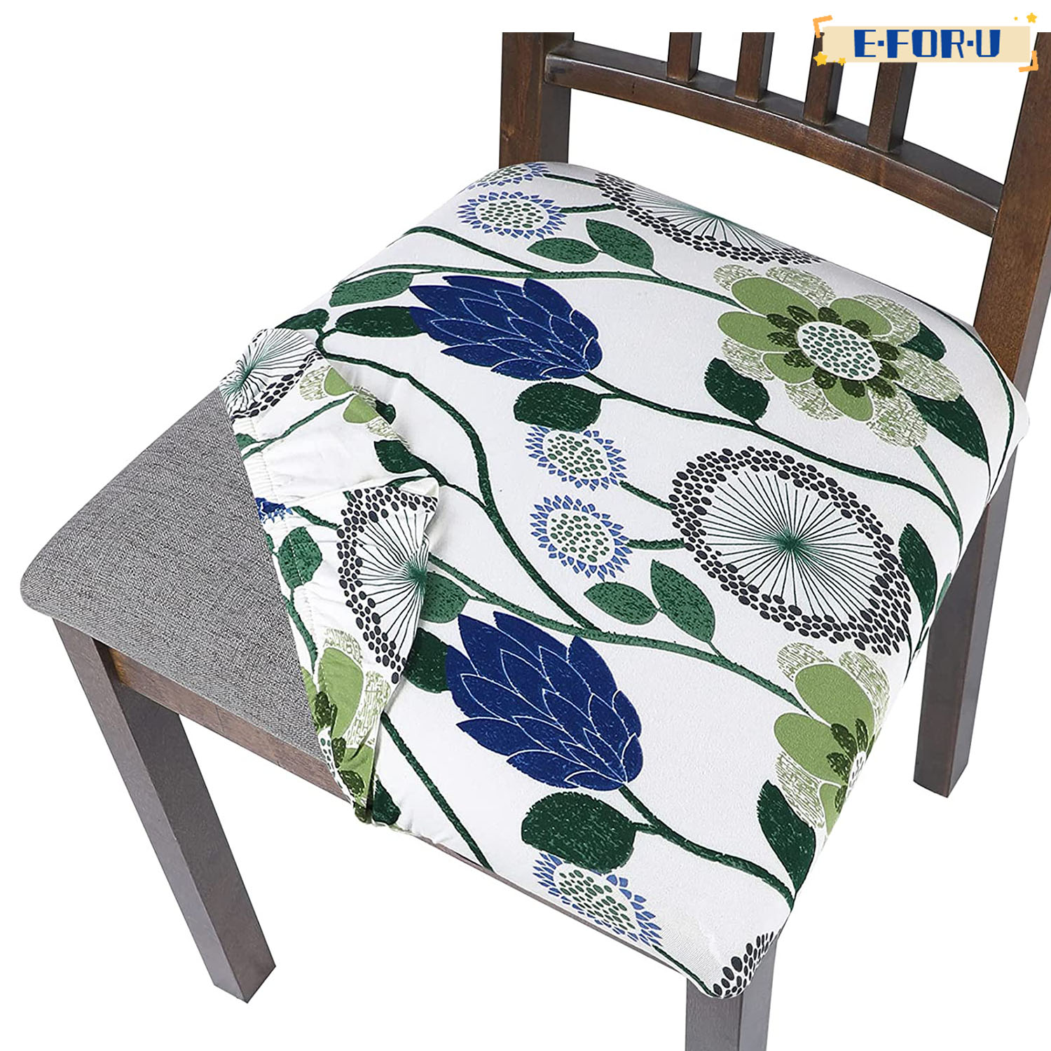 ?Seat Covers for Dining Chairs, 4 Pack Stretchable Removable Dining