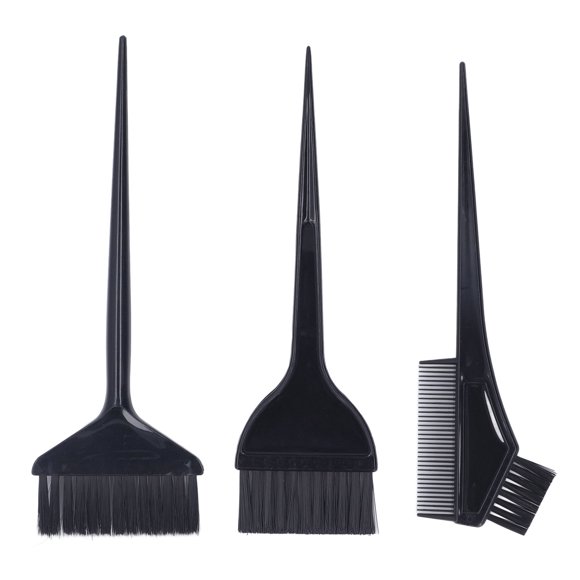 3 pinceles para teñir el cabello, profesionales para salón de belleza, peine para teñir el cabello.