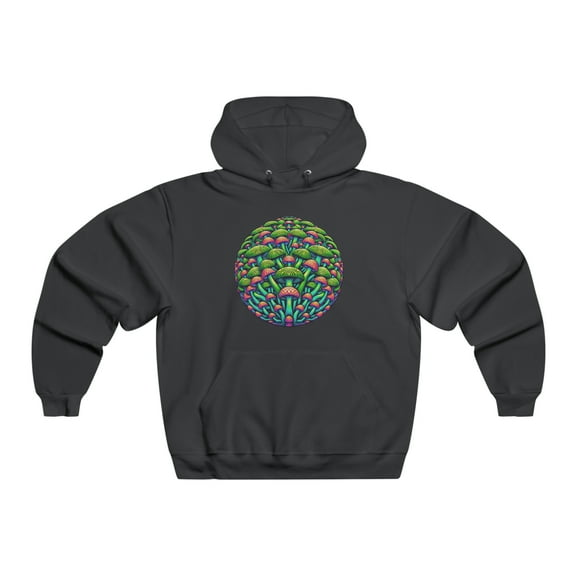 Mushrooms illusions hoodie #2