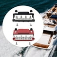 thumbnail image 3 of Ximing Bloc de Distribution de Puissance, Bloc de Jonction, 300a, Blocs de Connexion, Bloc de Terminal de Barre Omnibus Bloc de Barre Omnibus pour RV, Bateau Noir Rouge M8 5 16, 3 of 10