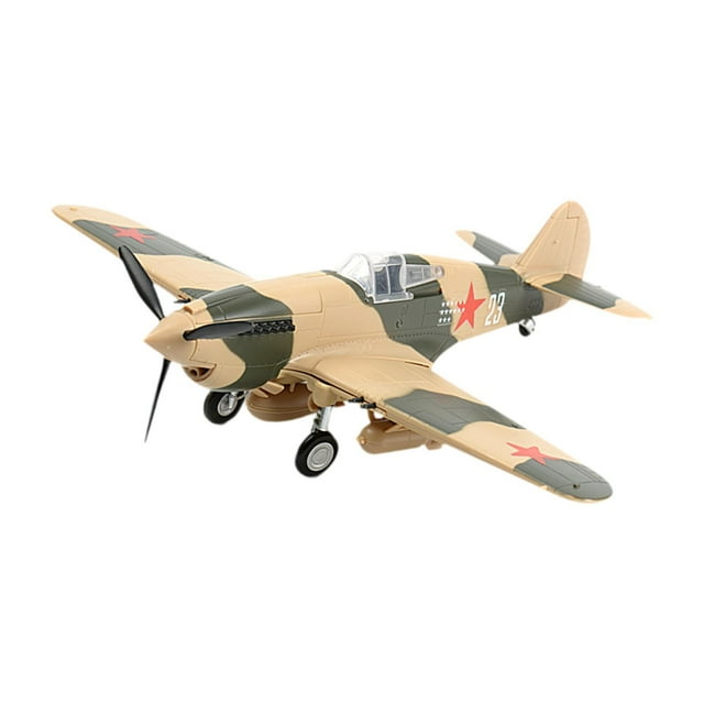 Yinanstore Modèle Réduit d'Avion à l'Échelle 1/48, Ornement de Chasseur pour Maison, Cafés, Bar, Étagère 61032