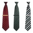 thumbnail image 3 of Pisacorbatas Clip De Corbata Paquete 3 Elegante Metálico, 3 of 5