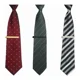 thumbnail image 3 of Pasadores de corbata Pasadores de corbata Juego de 3 elegantes metálicos ER, 3 of 5