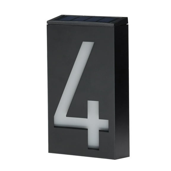 lamp,Solar Powered Led L-ed Address Numbers Solar Powered Address Villa Address Address Numbers Solar Number Leeofty Numbers Ed L-ed