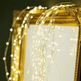 thumbnail image 4 of Matsuzay Tira de luces de 10 hebras para Patio exterior, lámpara de alambre de cobre resistente al agua, 8 modos, decoración de Control remoto, adorno, Iluminación y accesorios Solar Blanco Matsuzay HA011034-03, 4 of 6