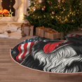 thumbnail image 5 of Haiem Independence Day Collie Pattern Christmas Tree Skirt Merry Christmas Party Christmas Tree Decoration,New Year Decorations-30", 5 of 6