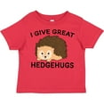 thumbnail image 3 of Inktastic I Give Great Hedgehugs with Cute Hedgehog Boys or Girls Toddler T-Shirt, 3 of 5