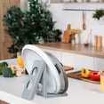 thumbnail image 5 of Kitchen Utensil Rack, Spoon Lid Shelf, Spoon Holder Crab Pot, Pot Lid Holder Spoon Rest Stand, 5 of 5