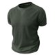 thumbnail image 5 of pstuiky camisetas de hombre, Camiseta deportiva informal de punto de color liso a la moda para hombre, manga corta, cuello redondo camisas casuales para hombre xxl, 5 of 6