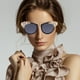 thumbnail image 2 of KAKOWELY Gafas de sol con diamantes de imitación, modernas y retro, con protección solar para exteriores., 2 of 5