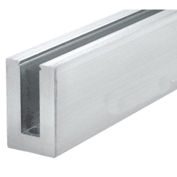 CRL EGRB10D Mill EGR Elevated Glass Railing Base Shoe