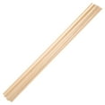 thumbnail image 1 of CTIRCHIU 10Pcs Wooden Window Screen Trim Light Brown Easy to Apply Decorative Molding Strips, 1 of 8