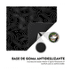 thumbnail image 3 of "Mouse Pad Gamer Alfombrilla Ratón 80x30cm Profesional Raya Malubero Negro, 3 of 5