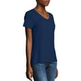 thumbnail image 2 of Hanes Women's X-Temp V-Neck T-Shirt, 2 of 6