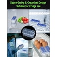 Fridge Shell For Display SUNMON 2-Pack Peptide Case for Fridge, 10ml Vial Holder for ...
