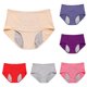 thumbnail image 1 of Calzones De Mujer Pantalones A Prueba De Fugas Para Antes y Después De La Menstruación, De Cintura Media A Alta, Para Tías, De 40 A 150 Kg, Tallas Grandes L A 8Xl, 6 Unidades, 1 of 5
