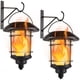 thumbnail image 1 of Faroles de pared Solar Flame Dynaming 12 LED impermeables, paquete de 2, 1 of 7