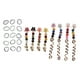 thumbnail image 3 of Colgantes De Rastas Para El Cabello, Joyería Exquisita De Cuentas Para El Cabello De Aleación Resistente Con 16 Bandas De Goma Para Fiestas ANGGREK Pendant Hair Jewelry, 3 of 8