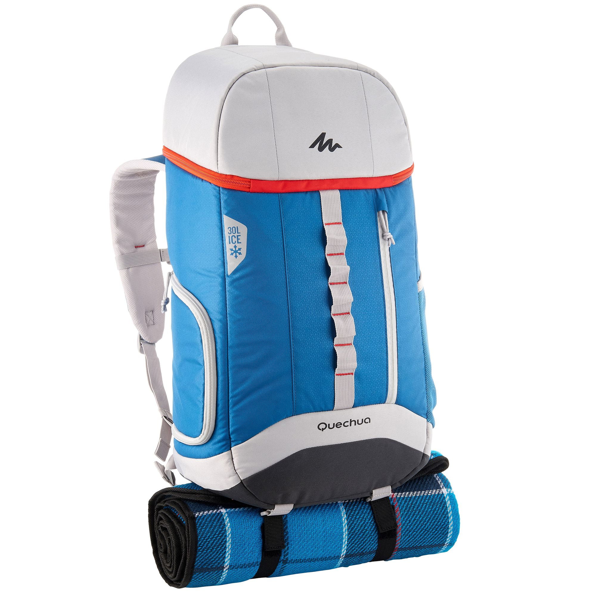 Sala progenie morfina Decathlon Quechua, Hiking Cooler Backpack 30 L , Blue Multi - Walmart.com