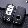 thumbnail image 2 of Funda De Cuero Para Llaves De Coche Cubierta Completa De Protección Para VW Volkswagen Polo Tiguan Passat Golf Jetta Lavida Skoda Octavia huangjie unisex, 2 of 2