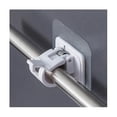 thumbnail image 5 of 30pcs Curtain Rods No Drill Curtain Rod Brackets Hooks Nail Free Adjustable Stick On Curtain Rod Tr, 5 of 5