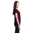 thumbnail image 2 of Shop4Ever Women's The Lake is My Happy Place Graphic T-Shirt Small Maroon, 2 of 5
