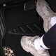 thumbnail image 4 of Tapetes para piso de auto CAR PASS Gold Leopard con brillo y pedrería, 4 piezas, 4 of 7