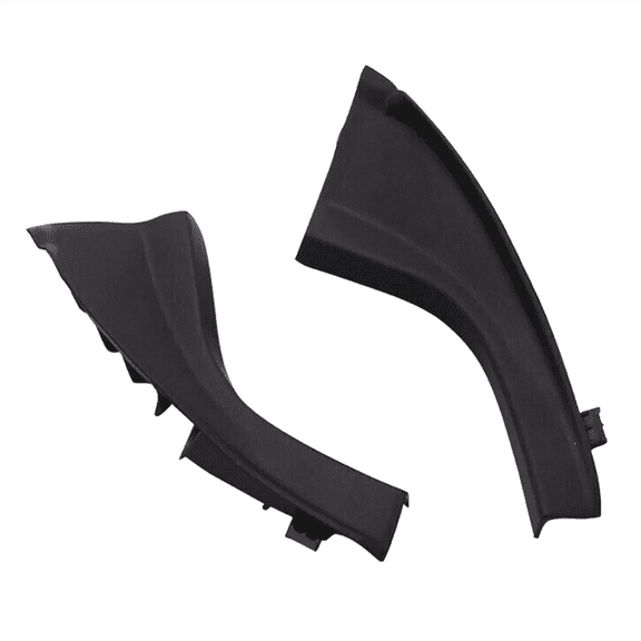Yassdwbn 2pcs Wiper Side Cowl Extension Cover 53866-42012 Fits For Toyota RAV4 2006-2012