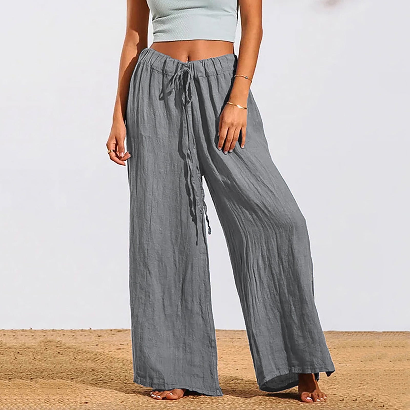 High waisted wide leg pants canada deals