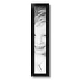 thumbnail image 2 of ArtToFrames 4" x 19" Satin Black Tall Picture Frame, 4x19 inch Black Wood Poster Frame (WOM-1852), 2 of 8
