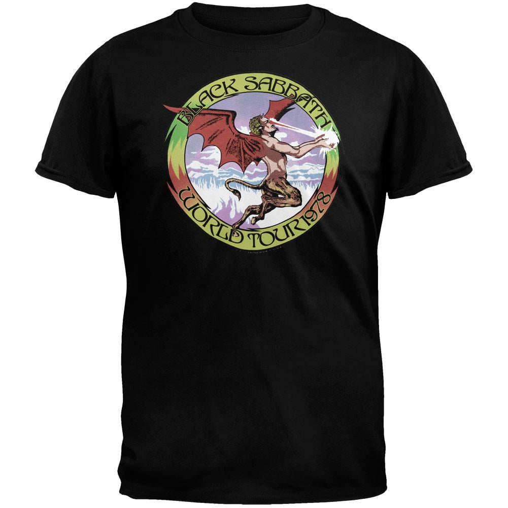 Black Sabbath - Tour 78 Black T-Shirt - Walmart.ca