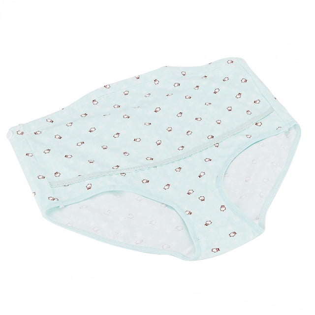 Ropa interior de cintura alta BuyWeekMX Bragas de maternidad ajustables para mujeres embarazadas color rosa