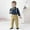 Z1-Blue, variant on Baby Boy Clothes Tuxedo Long Sleeve Gentleman Suit Outfits + Suspender Pants + Bowtie Suit Outfits 3-4 Years