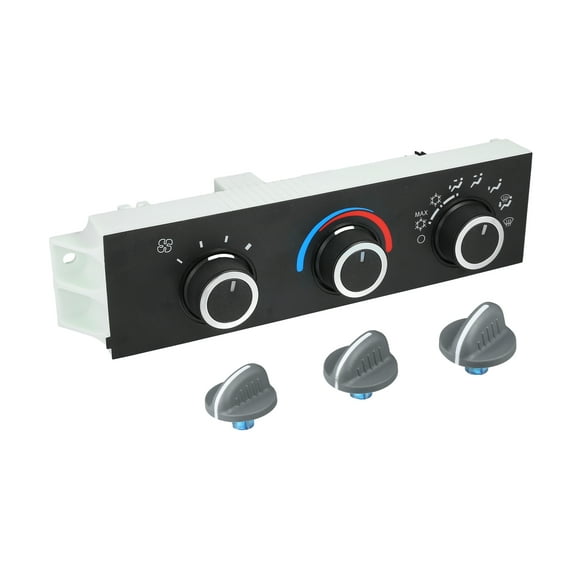 HVAC A/C Heater Climate Control Panel for Chevrolet Astro 1996-2005 Plastic Metal Black 1 Set