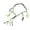 Fluorescent Green, variant on Suodoka Duck Call Lanyard Braided Paracord Game Carrier Neck Strap with Adjustable Loops for Outdoor Waterfowl Hunting, Heavy Duty Survival Whistle Holder, 18cm / 7.09 Inches, Orange